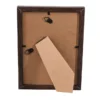 Portarretrato Madera Tabaco con Marco Interno Beige - Imagen 4