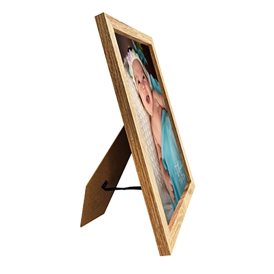 Portarretrato Infantil de Madera Natural - Tamaños 10x15 y 20x30 cm - Ideal para Cuartos de Niños