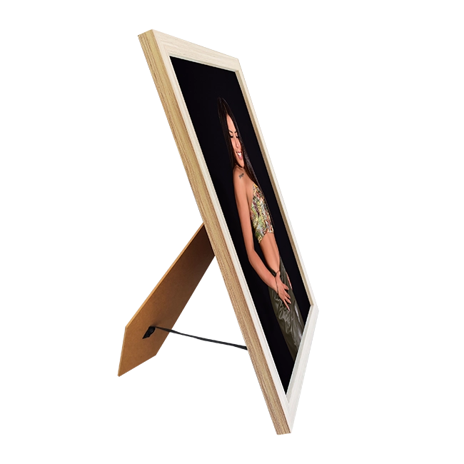 Portarretrato Madera Clara Natural