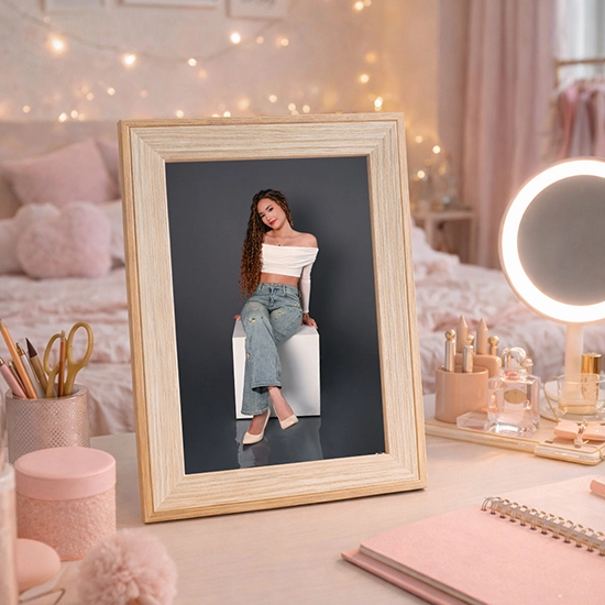 Portarretrato Artisan Texture Hueso